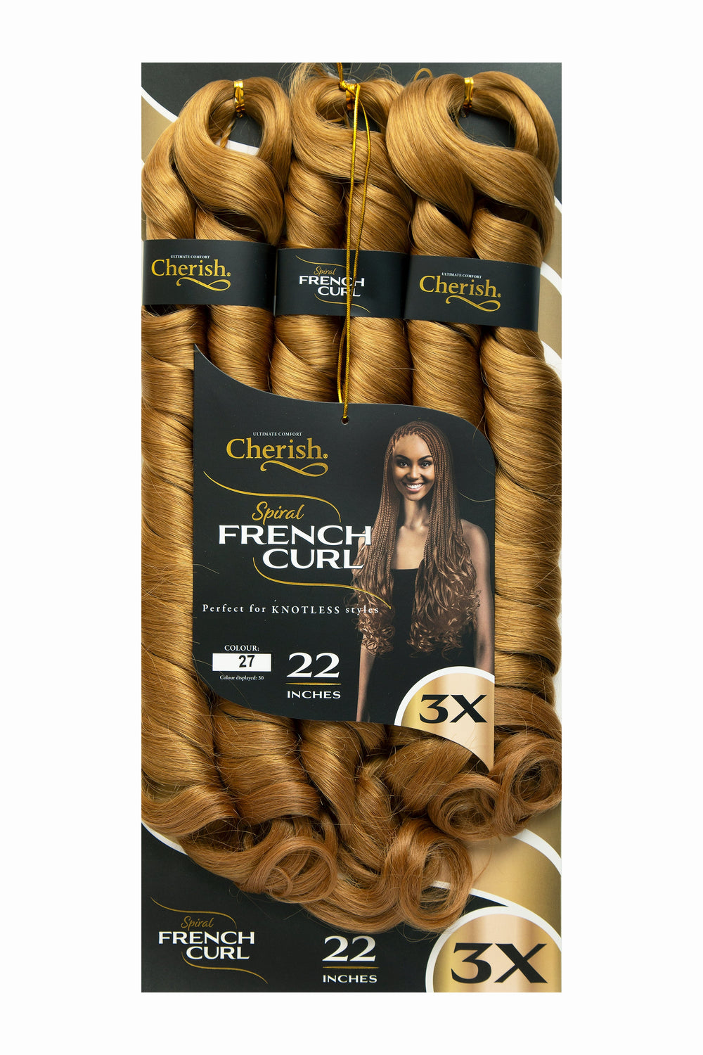 Cherish Ultimate Comfort 3X Spiral French Curl