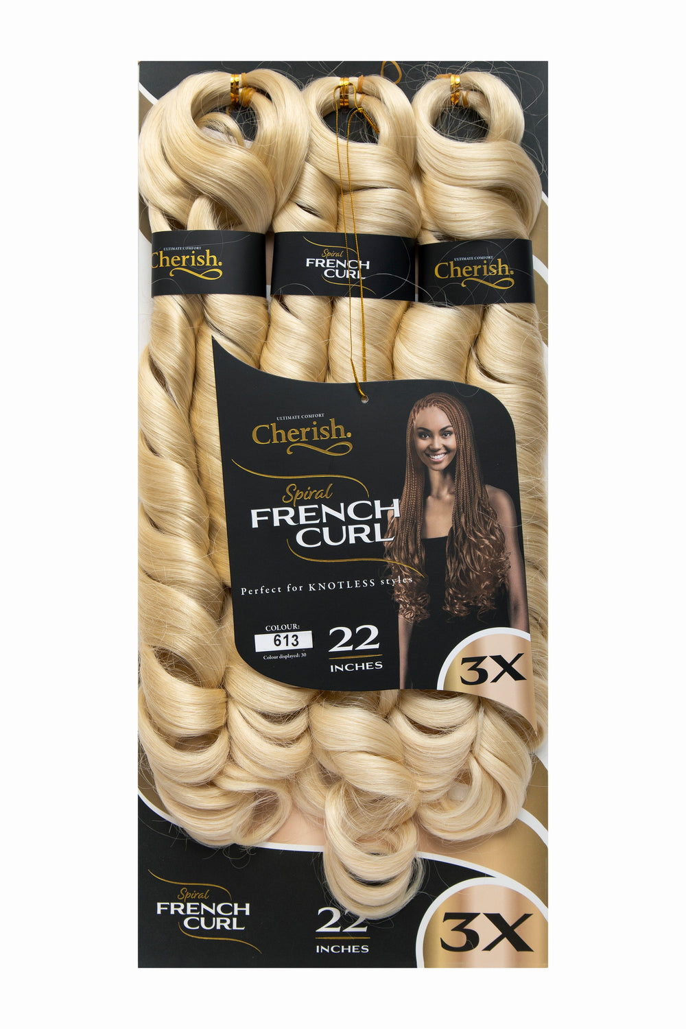 Cherish Ultimate Comfort 3X Spiral French Curl