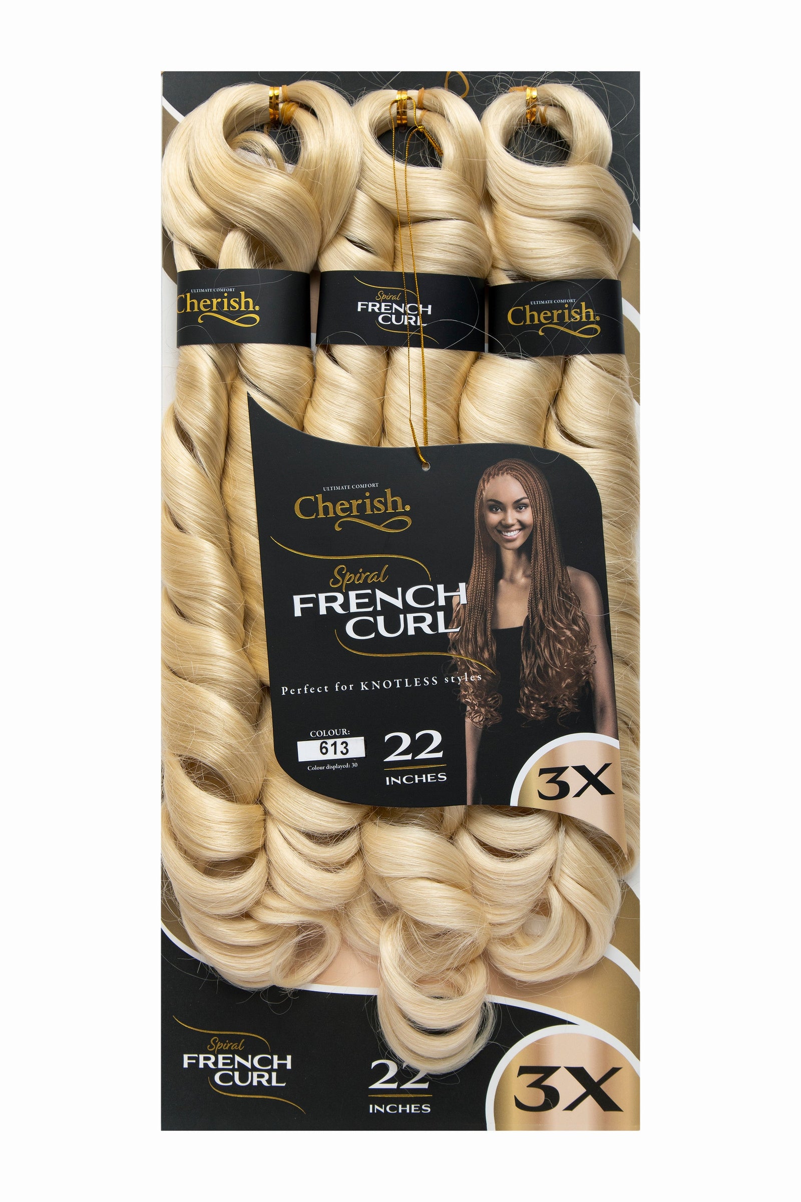Cherish Ultimate Comfort 3X Spiral French Curl