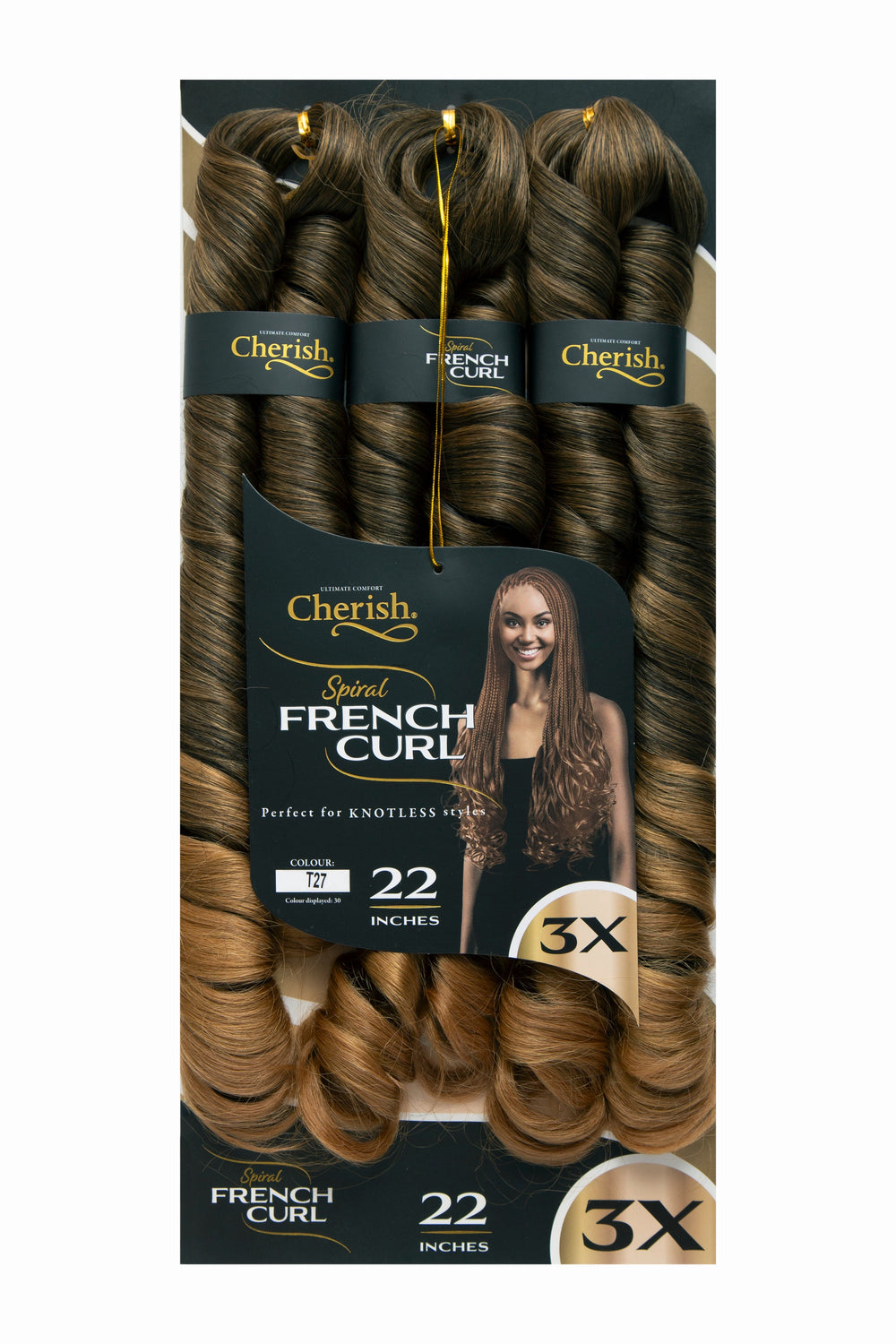 Cherish Ultimate Comfort 3X Spiral French Curl