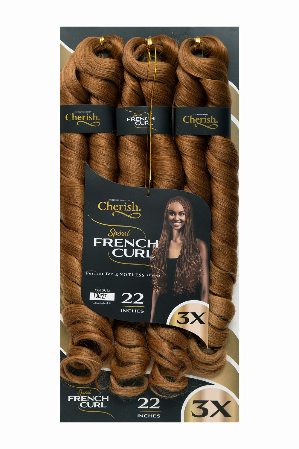 Cherish Ultimate Comfort 3X Spiral French Curl