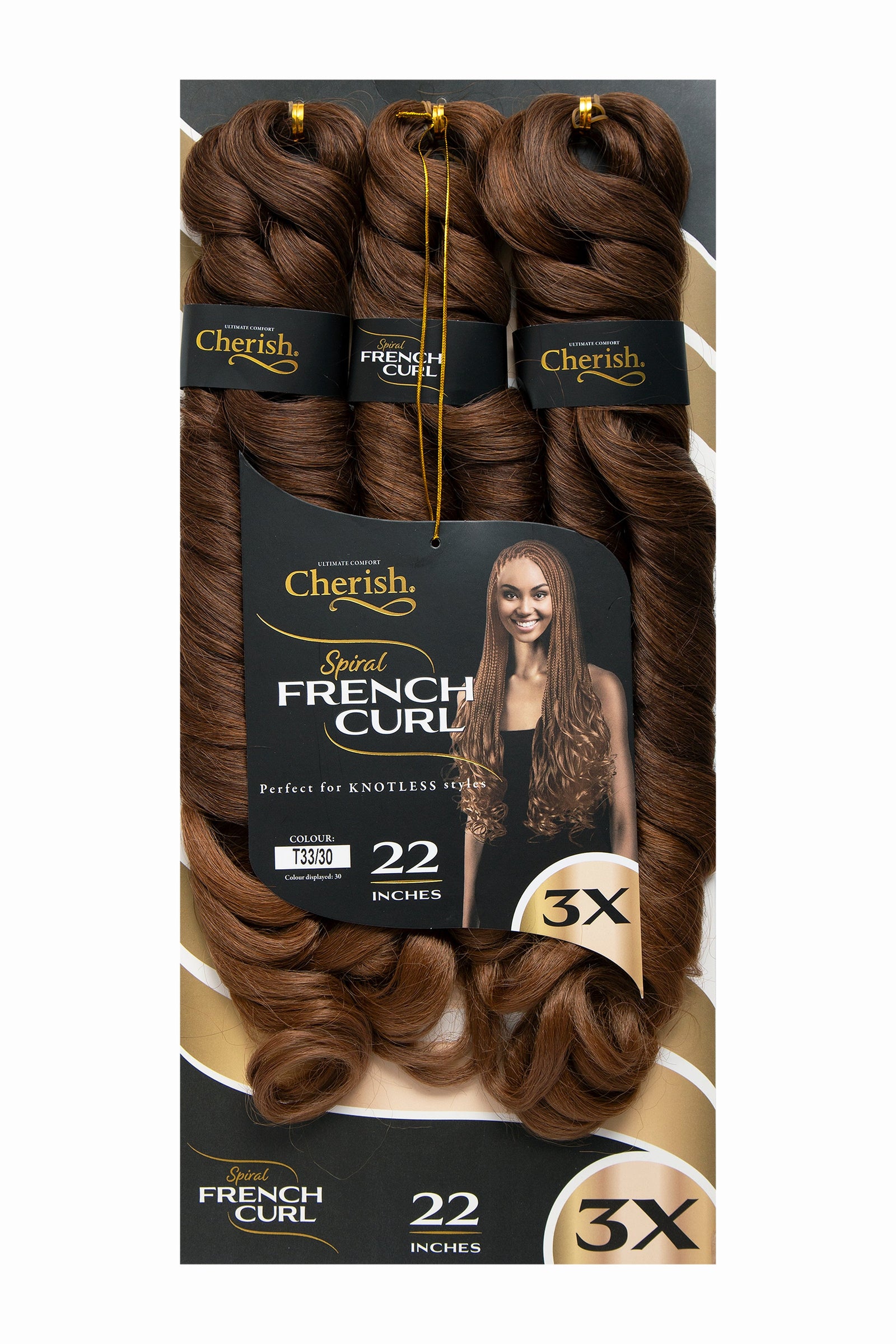 Cherish Ultimate Comfort 3X Spiral French Curl