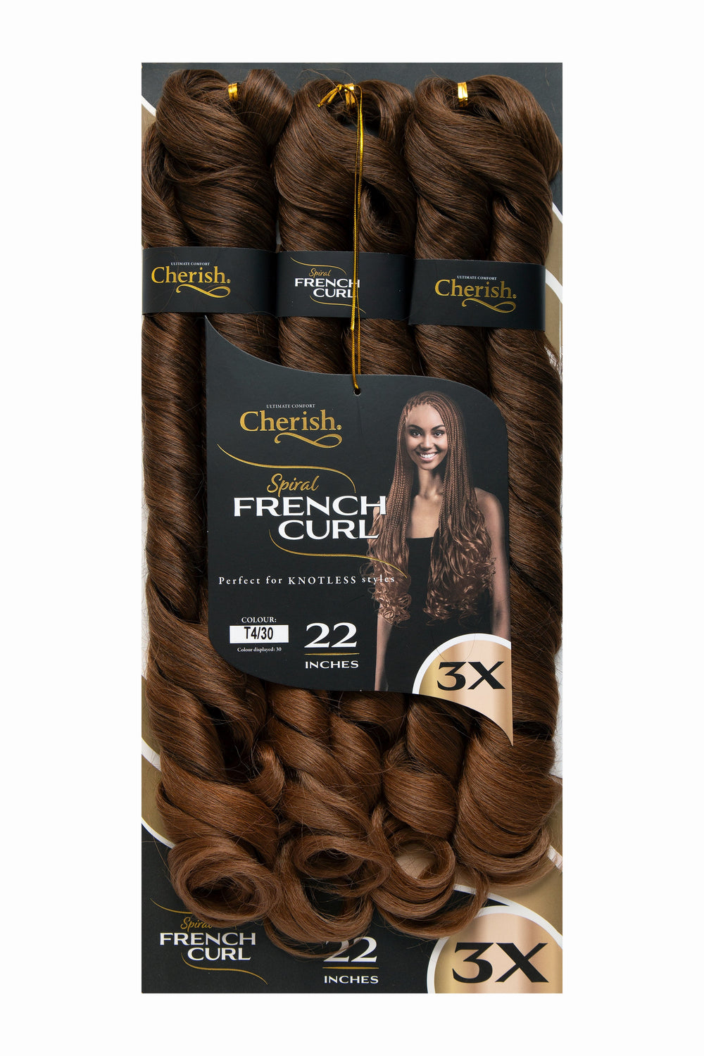 Cherish Ultimate Comfort 3X Spiral French Curl