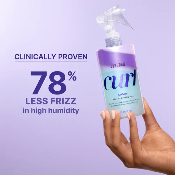 Curl Wow  Shook Mix + Fix Bundling Spray  295 ml