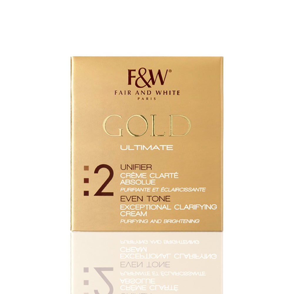 Fair & White No.2 Gold Clarifying Face & Body Cream 200ml