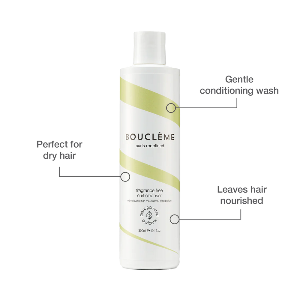 Boucleme Fragrance Free Curl Cleanser 300ml/10.1oz