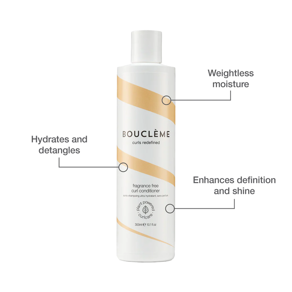 Boucleme Fragrance Free Curl Conditioner 300ml/10.1oz