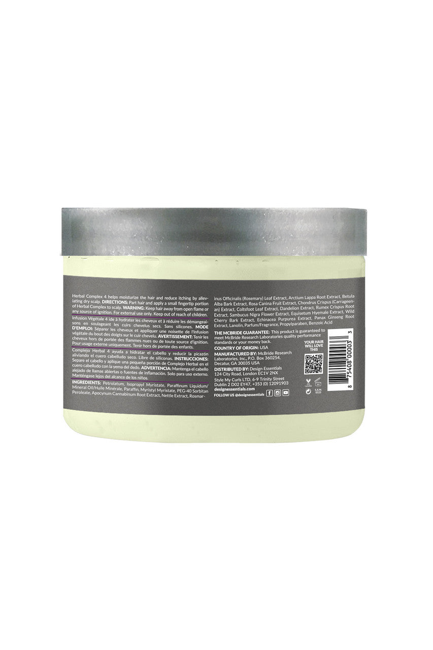 Design Essentials Herbal Complex 4 Hair & Scalp Treatment 122g/5oz