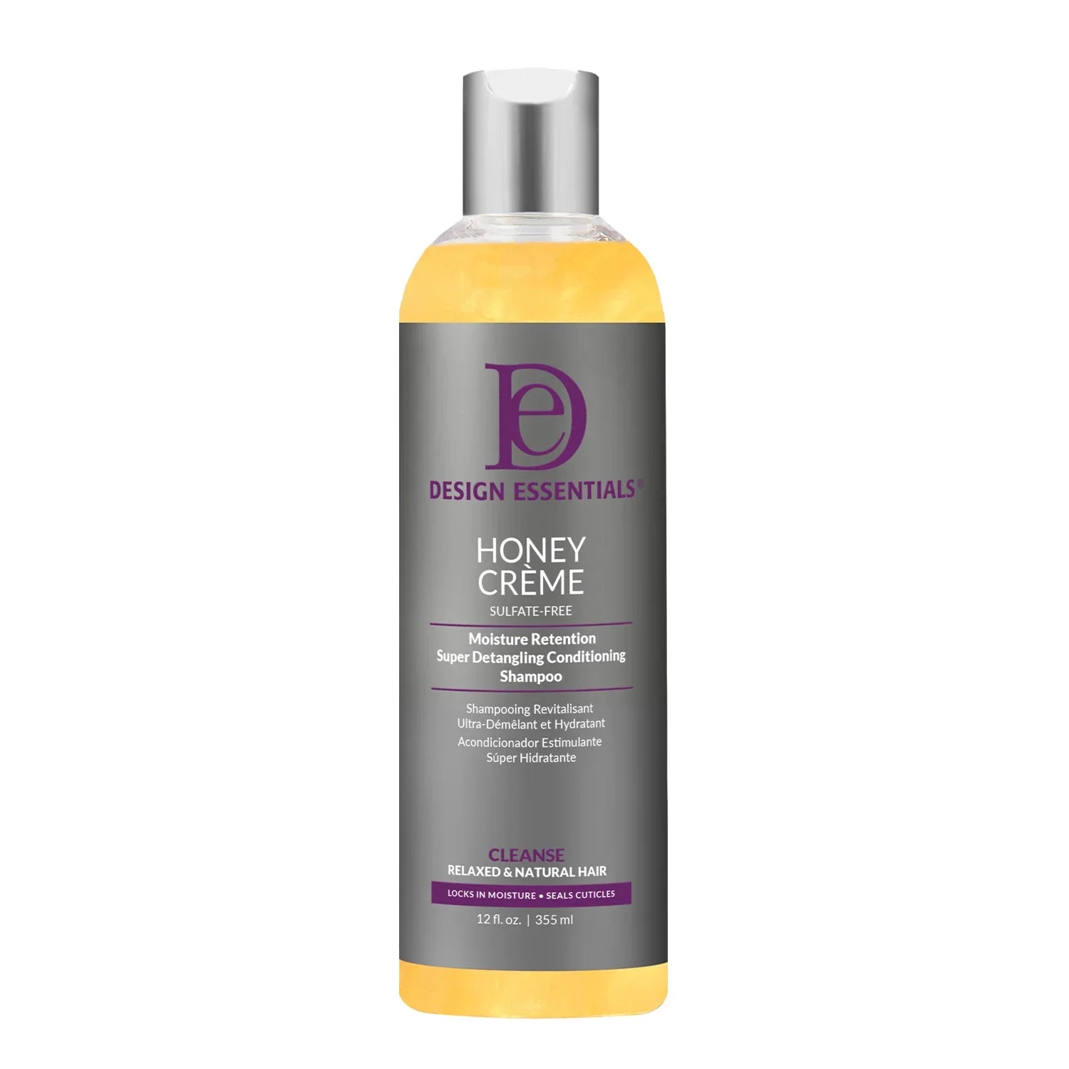 Design Essentials Honey Crème Moisture Retention Super Detangling Conditioning Shampoo 355ml/12oz