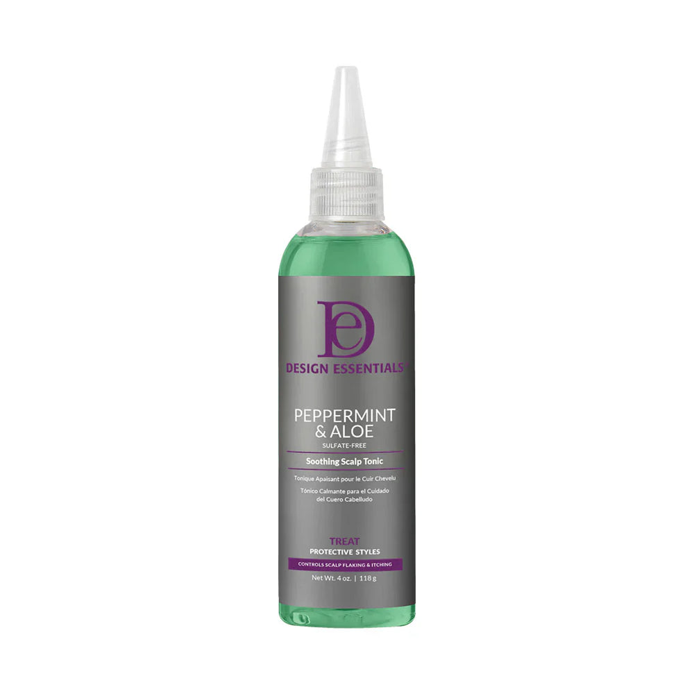 Design Essentials Peppermint & Aloe Scalp Soothing Tonic 118ml/4oz