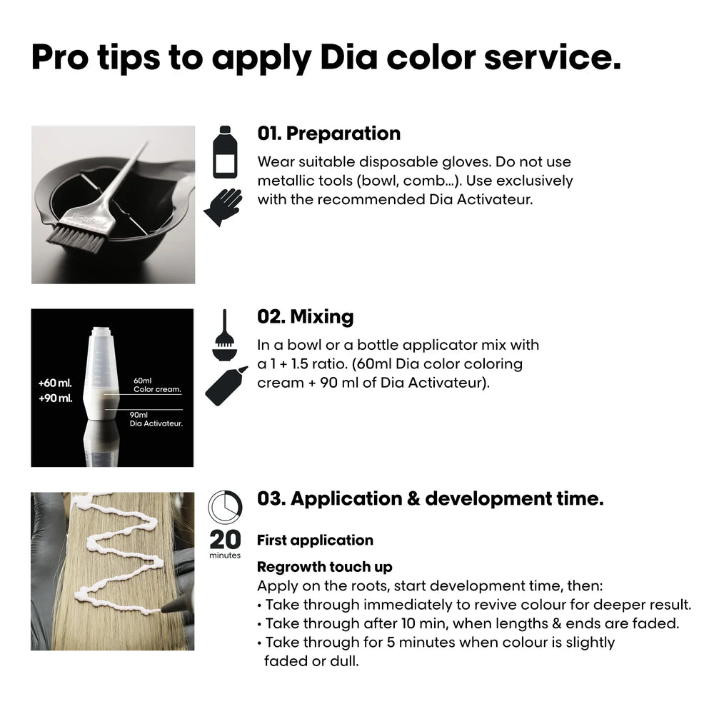 L'Oréal Professionnel Dia Color Demi Permanent Hair Colour 60ML