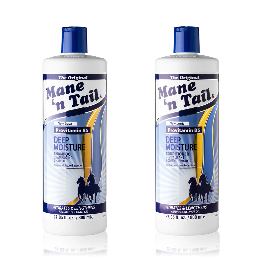 MANE N TAIL DEEP MOISTURE SHAMPOO AND CONDITIONER DUAL SET