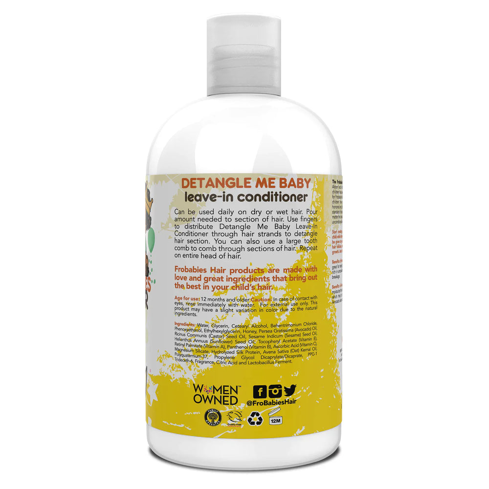 Frobabies Hair Kids Detangle Me Baby Leave-in Conditioner 355ml