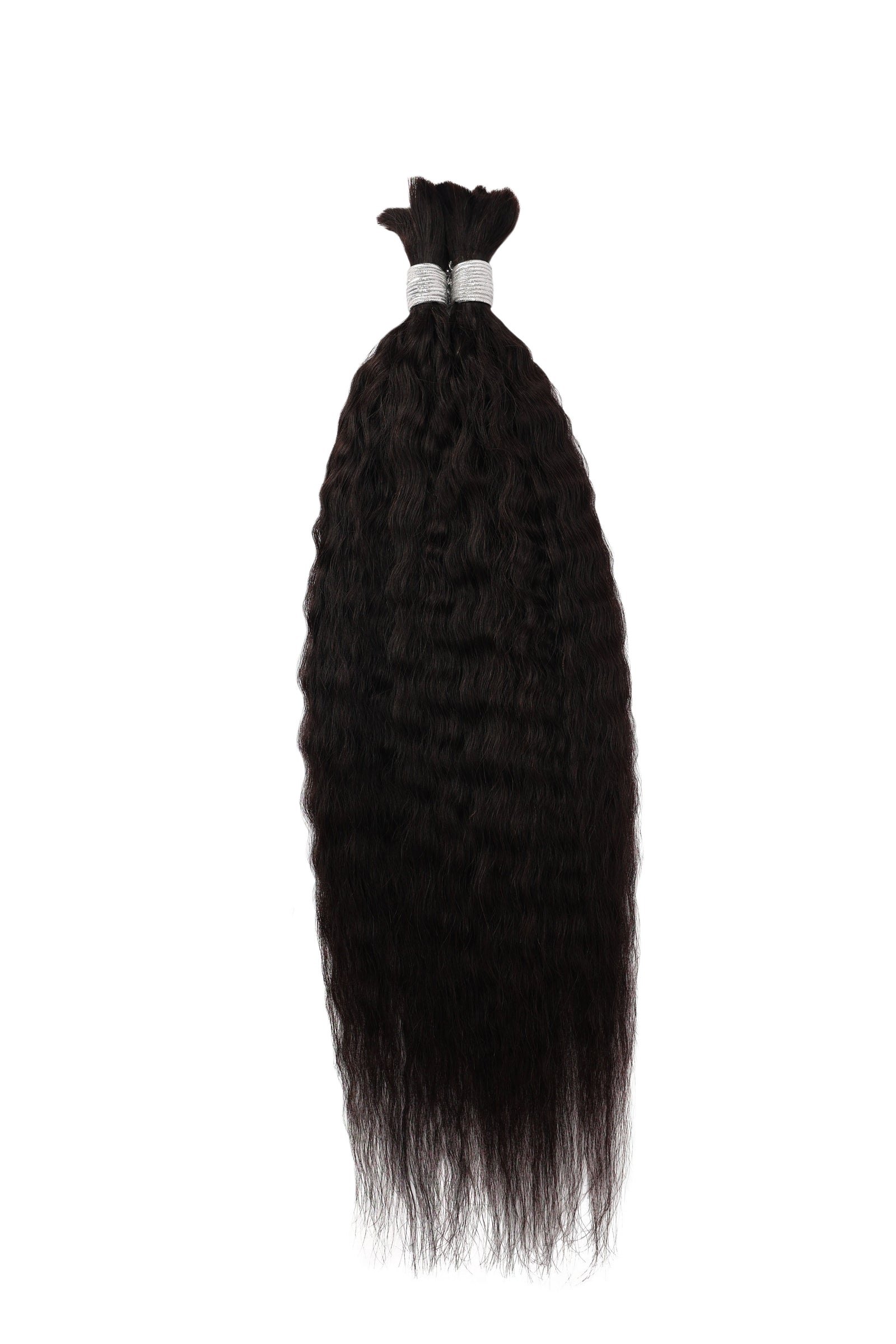 Dressmaker 100% Unprocessed Virgin Brazilian Boho Braids Kinky Straight Bulk 18" Natural Color