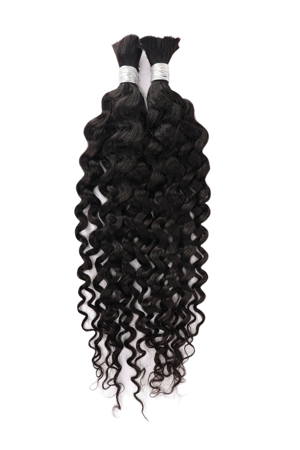 Dressmaker 100% Unprocessed Virgin Brazilian Boho Braids Water Wave Bulk 20" Natural Color