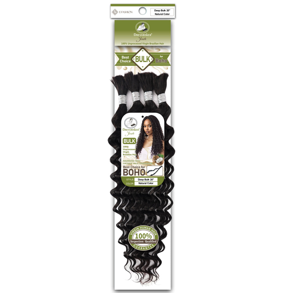 Dressmaker Youth 100% Unprocessed Virgin Brazilian Deep Bulk
