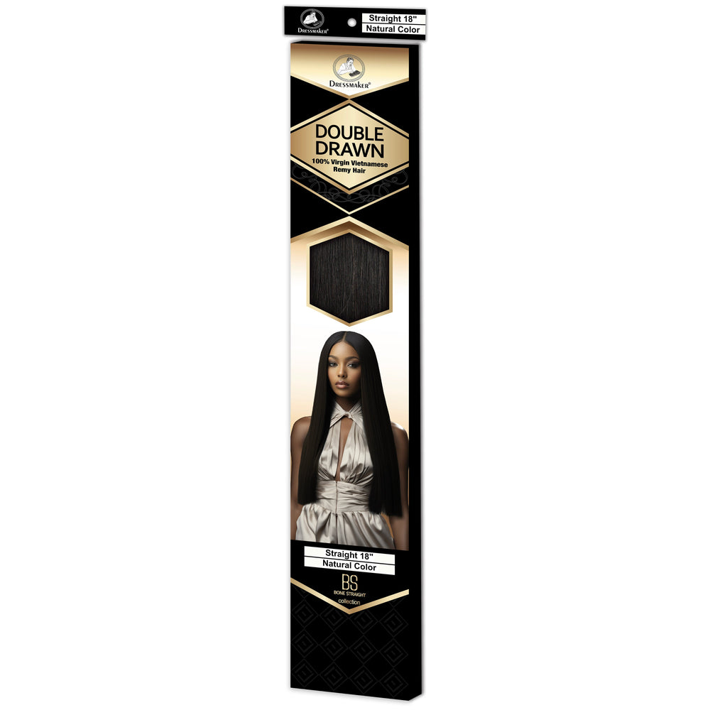 Dressmaker 100% Virgin Vietnamese Bone Straight Double Drawn Remy Hair