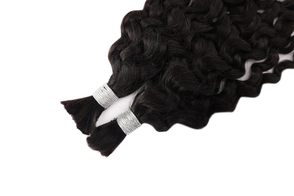 Dressmaker 100% Unprocessed Virgin Brazilian Boho Braids Deep Bulk 14"
