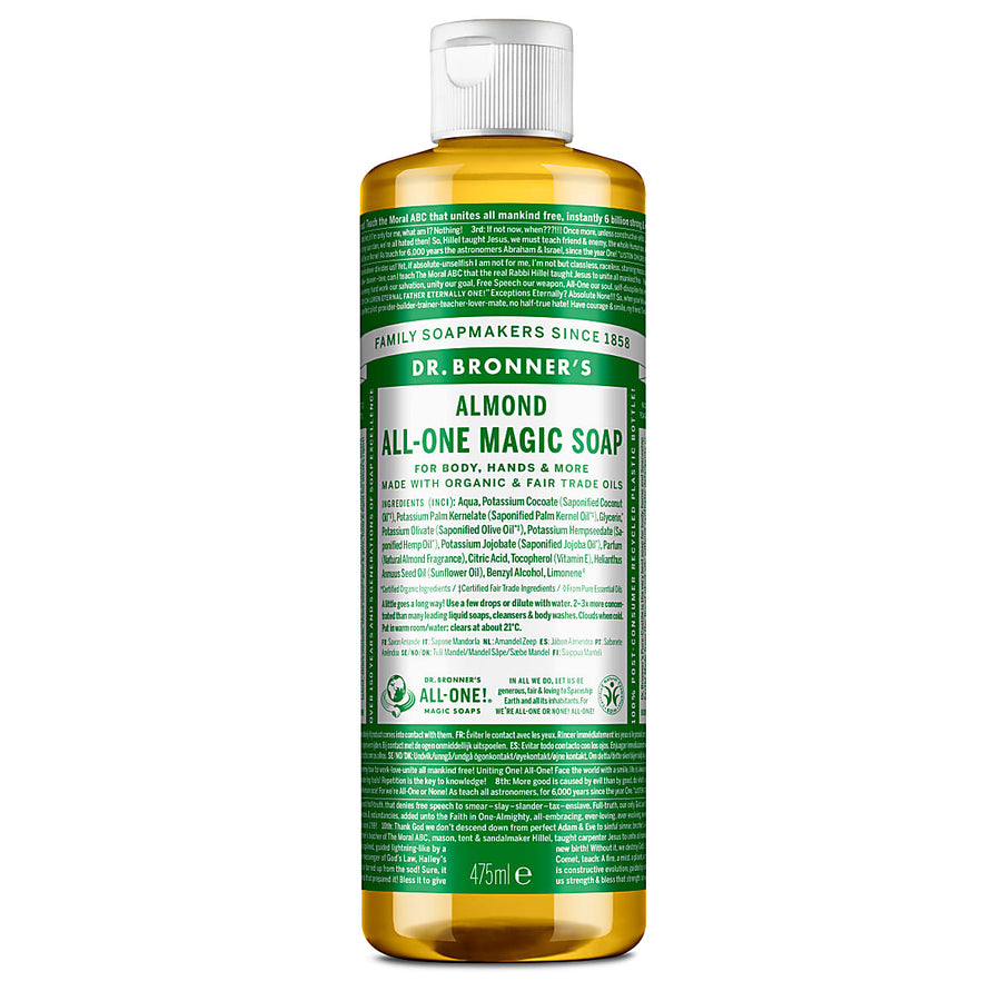 Dr. Bronner’s Almond Pure-Castile Liquid Soap