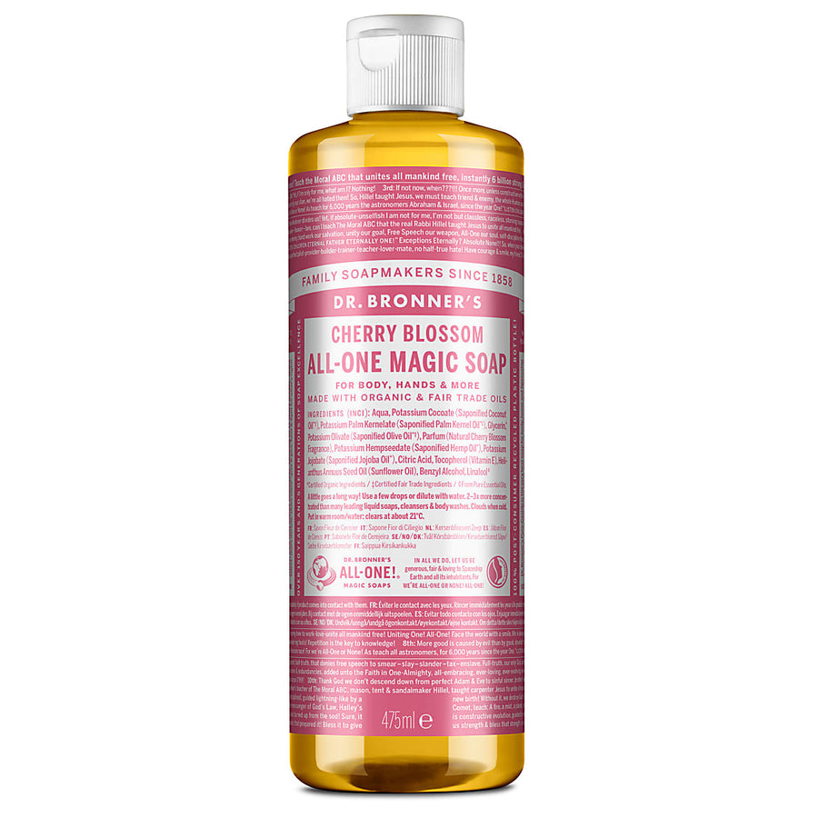 Dr. Bronner’s Cherry Blossom Pure-Castile Liquid Soap