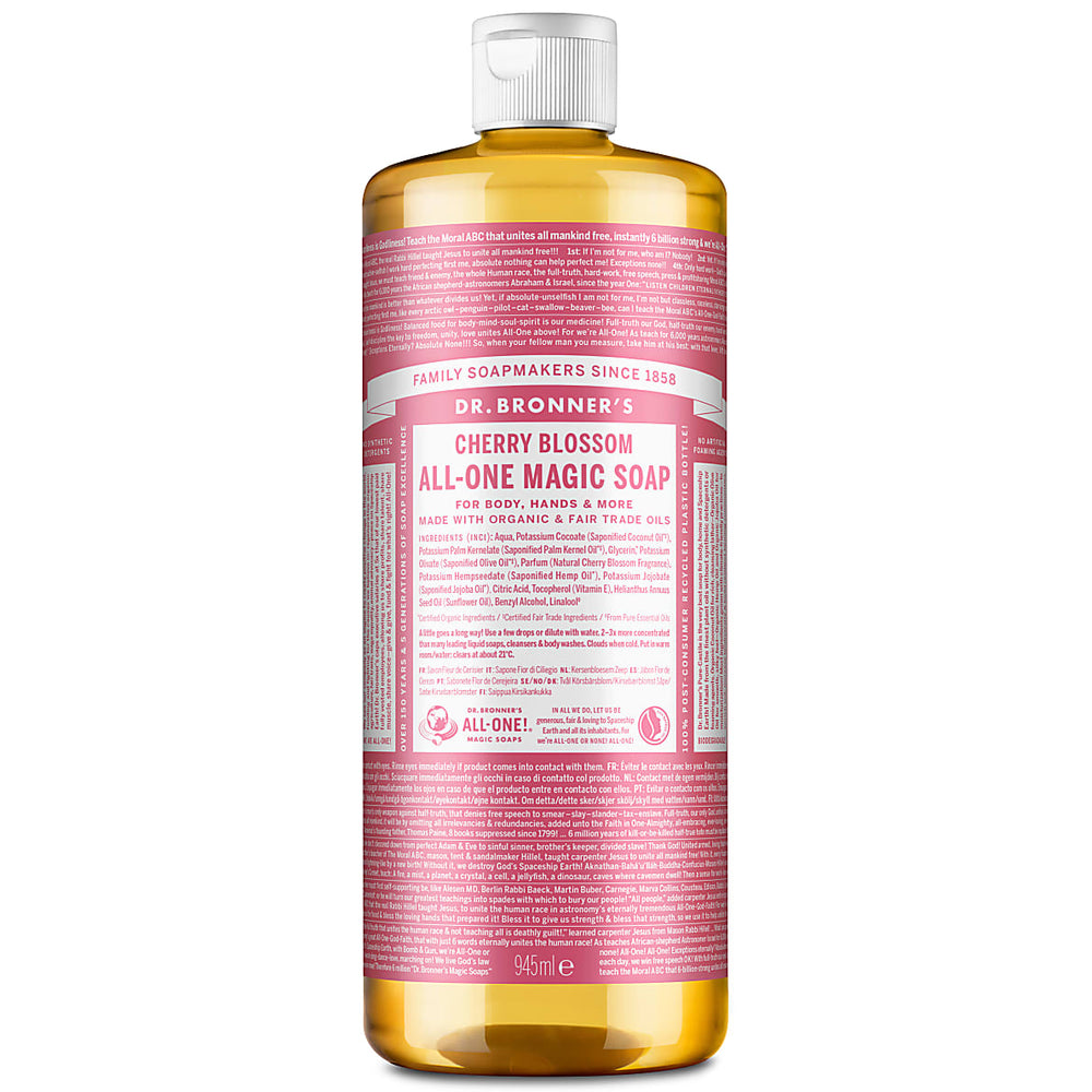 Dr. Bronner’s Cherry Blossom Pure-Castile Liquid Soap