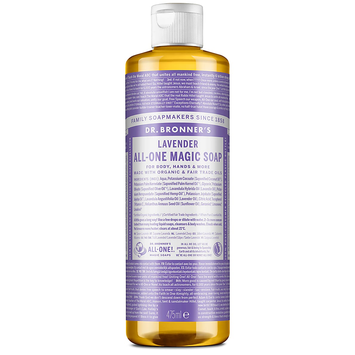 Dr. Bronner’s Lavender Pure-Castile Liquid Soap