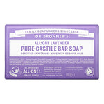 Dr. Bronner Lavender Unscented Pure-Castile Bar Soap 140g