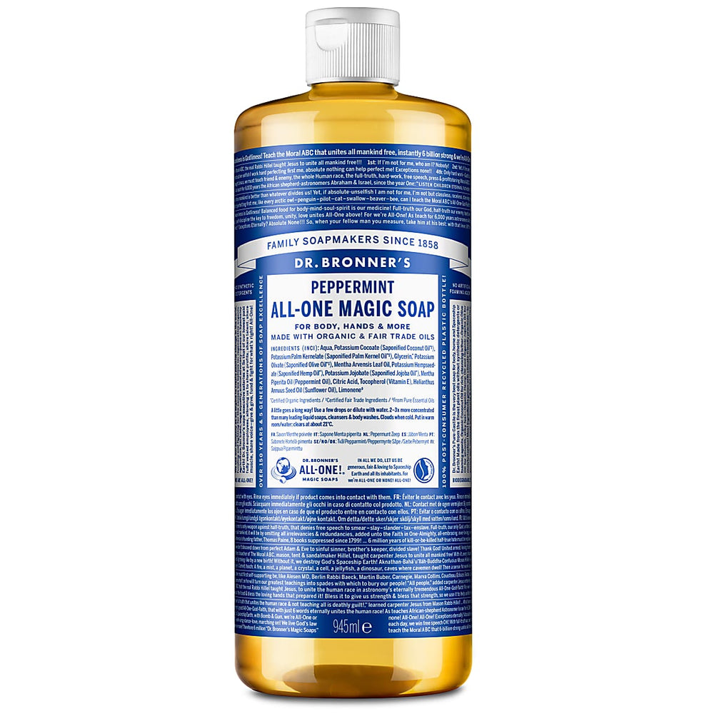 Dr. Bronner’s Peppermint Pure-Castile Liquid Soap