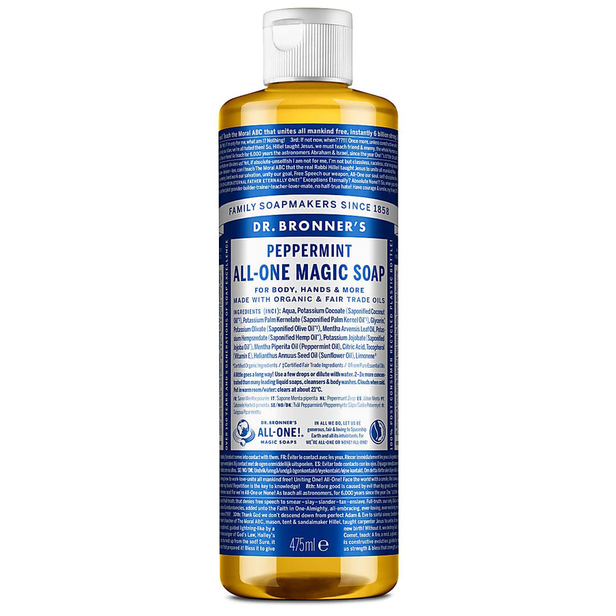 Dr. Bronner’s Peppermint Pure-Castile Liquid Soap