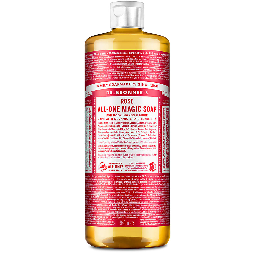 Dr. Bronner’s Rose Pure-Castile Liquid Soap