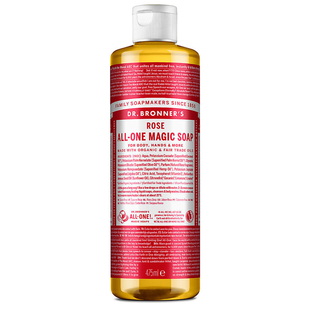 Dr. Bronner’s Rose Pure-Castile Liquid Soap