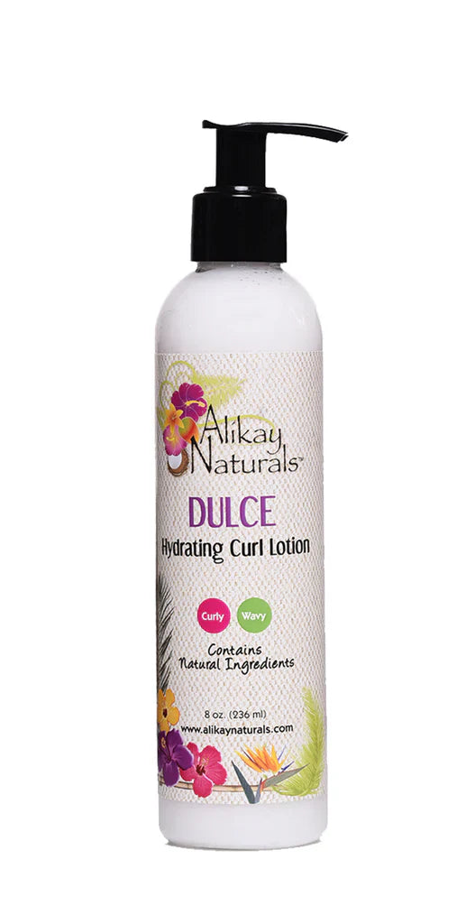 Alikay Naturals Dulce Hydrating Curl Lotion For Soft Hold Moisture 237ml/8oz