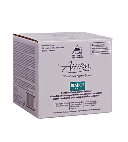 Avlon Affirm Dry & Itchy Scalp Relaxer Full Kit (9 Applications)