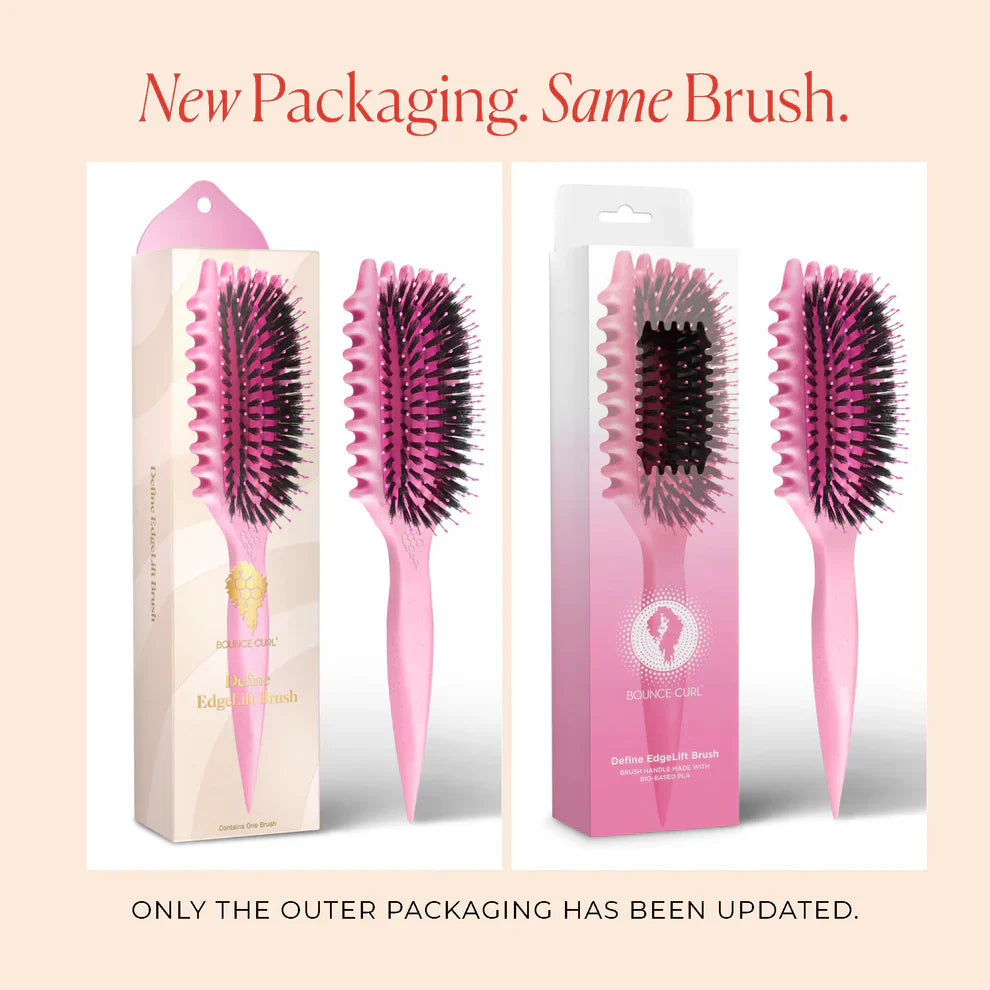 Bounce Curl Define EdgeLift Brush Pink