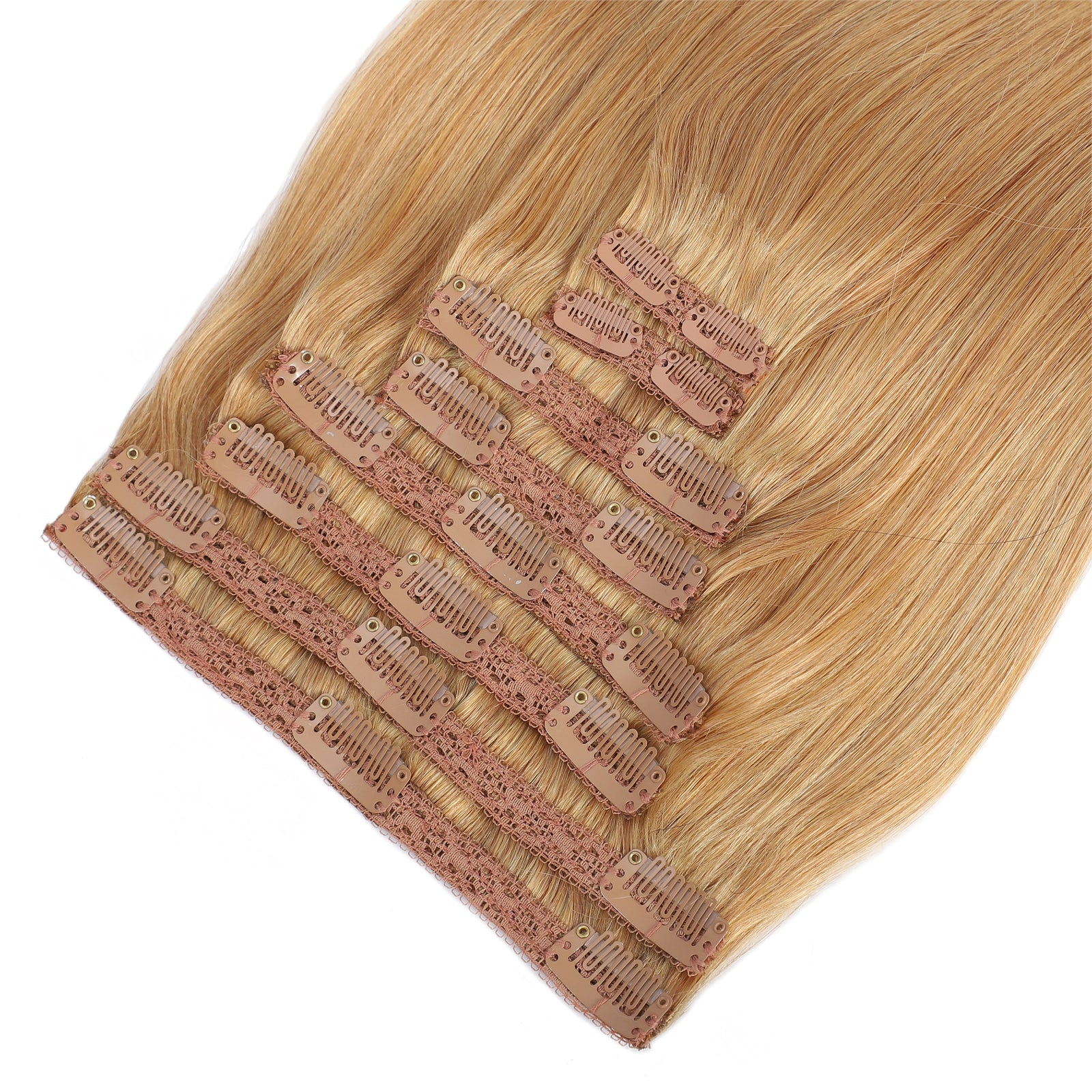 Dressmaker 8-Piece 14" Clip-In Hair Extensions Double Weft Straight
