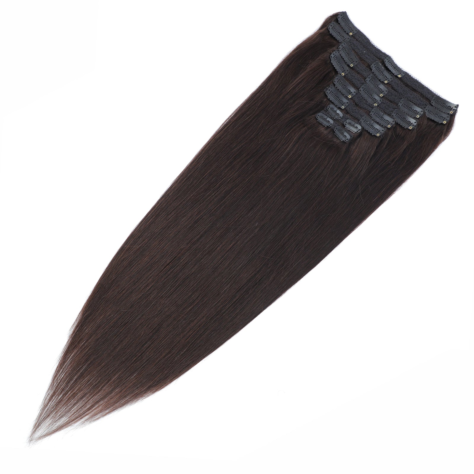 Dressmaker 8-Piece 14" Clip-In Hair Extensions Double Weft Straight