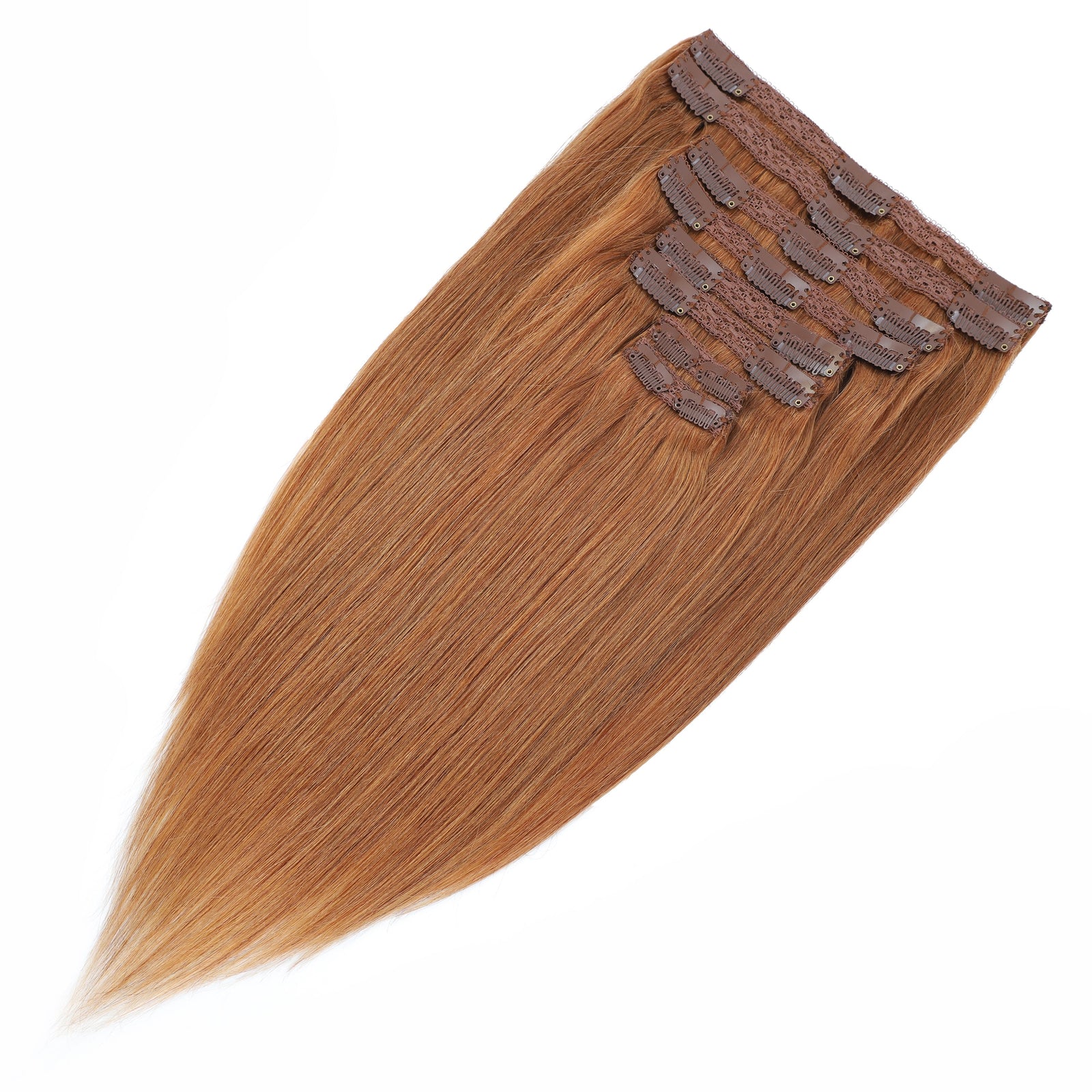 Dressmaker 8-Piece 14" Clip-In Hair Extensions Double Weft Straight