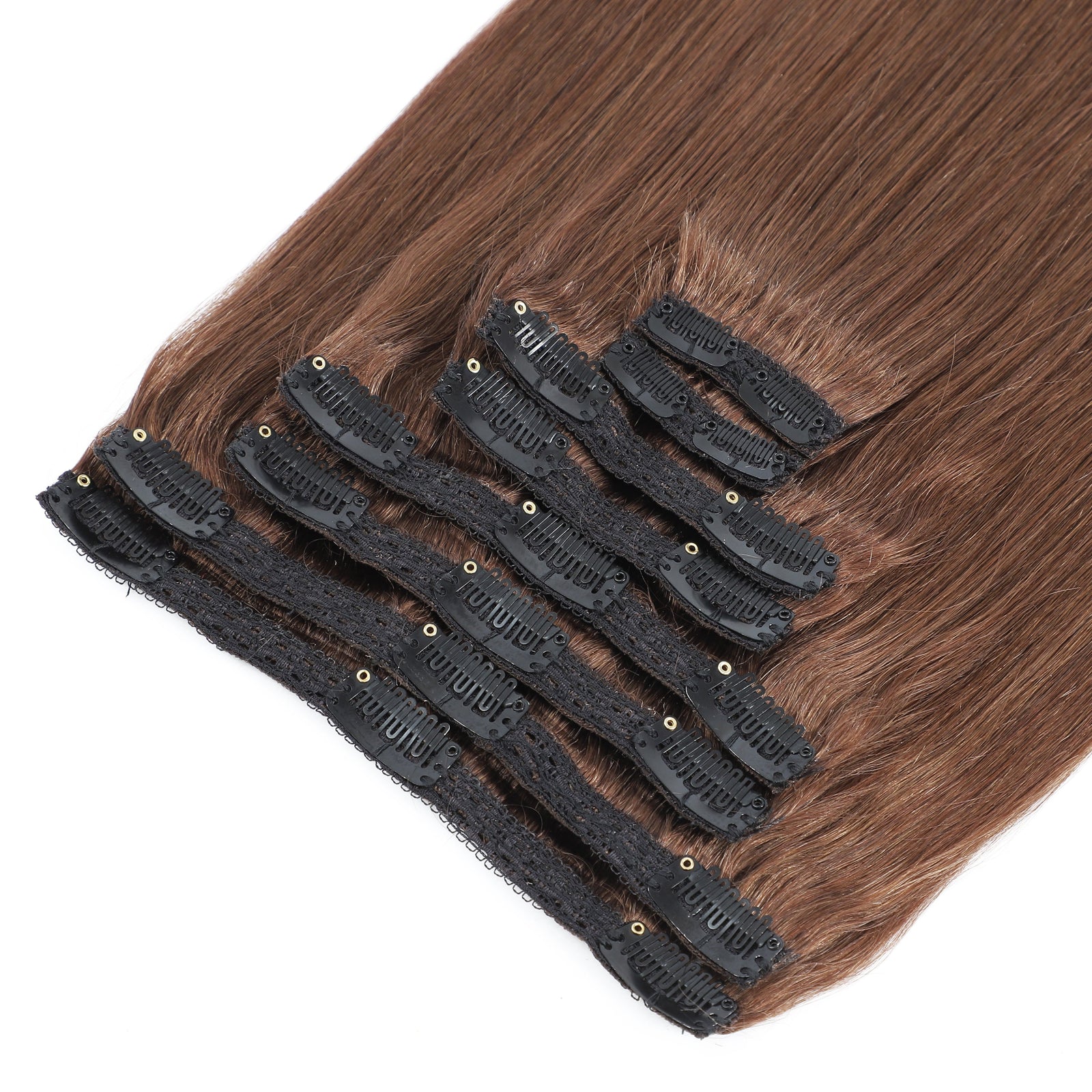 Dressmaker 8-Piece 14" Clip-In Hair Extensions Double Weft Straight
