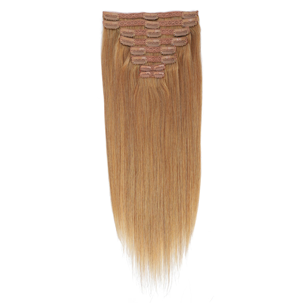 Dressmaker 8-Piece 18" Clip-In Hair Extensions Double Weft Straight