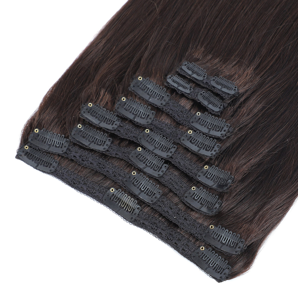 Dressmaker 8-Piece 20" Clip-In Hair Extensions Double Weft Straight