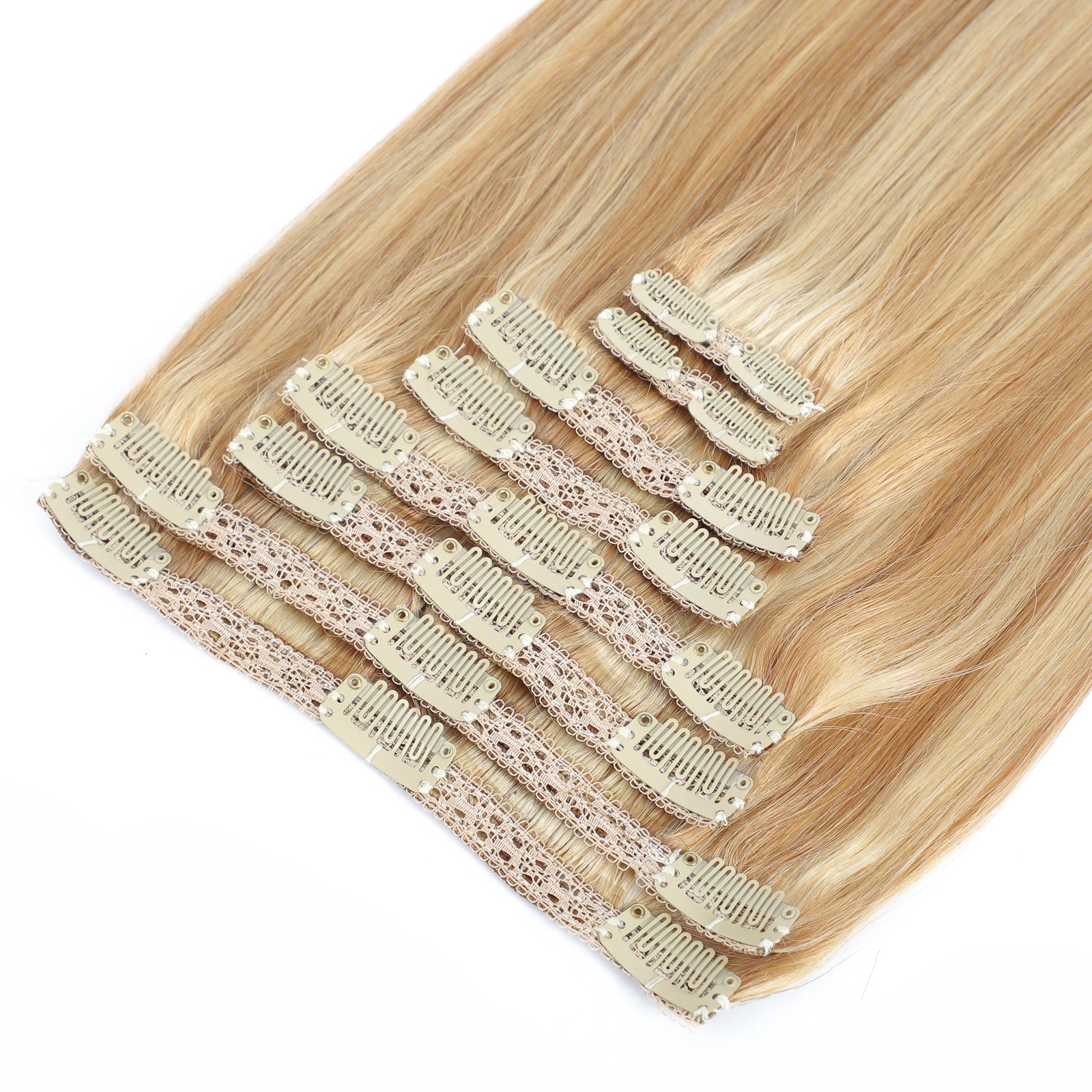 Dressmaker 8-Piece 20" Clip-In Hair Extensions Double Weft Straight