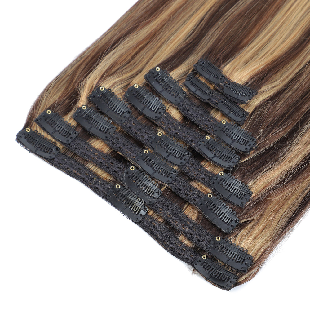 Dressmaker 8-Piece 20" Clip-In Hair Extensions Double Weft Straight