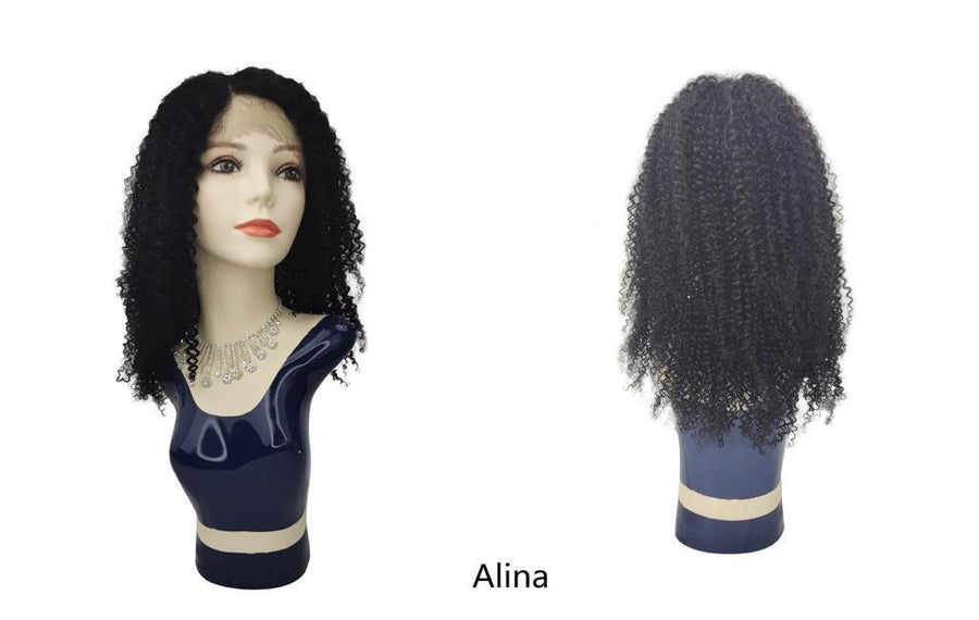 Dressmaker Wignus 100% Unprocessed Virgin Brazilian Swiss Lace Parting ALINA Wig