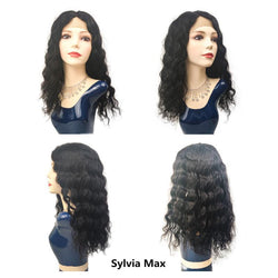 Dressmaker Wignus 100% Unprocessed Virgin Brazilian Swiss Lace Parting SYLVIA MAX Wig