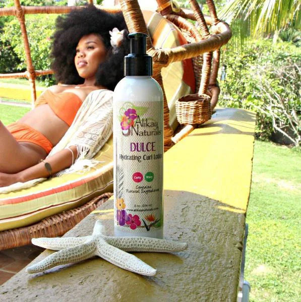 Alikay Naturals Dulce Hydrating Curl Lotion For Soft Hold Moisture 237ml/8oz