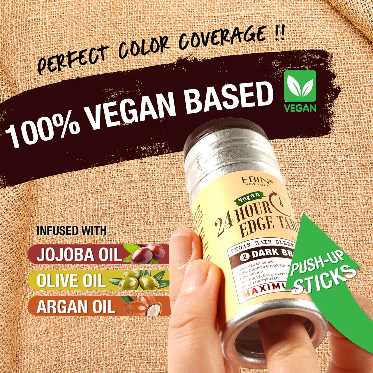 Ebin New York Vegan Colored Hair Sleek Stick 75g