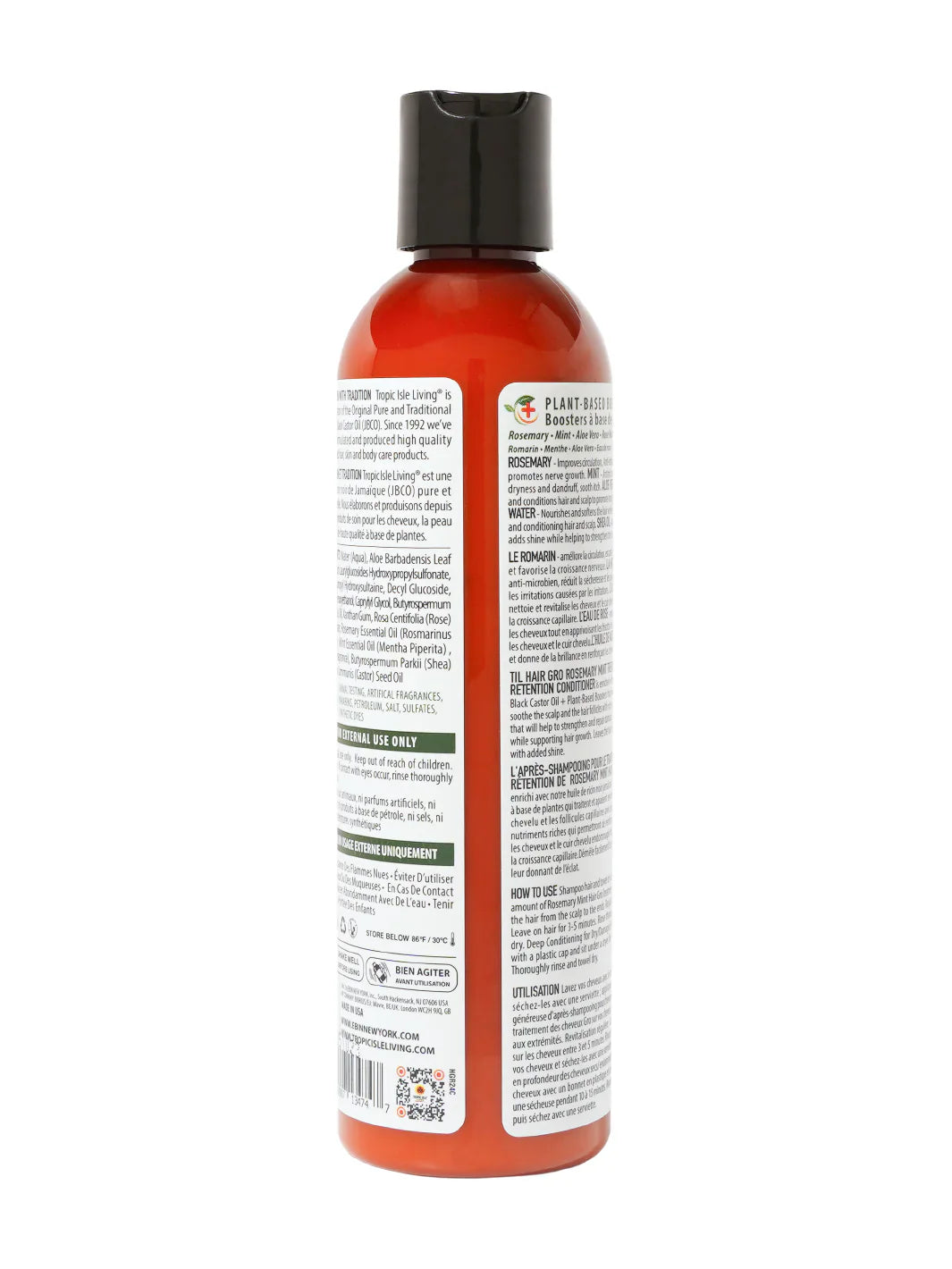 Tropic Isle Living Hair Gro Rosemary Mint Conditioner 237ml