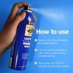 Ebin Wonder Lace Bond Lace Melt Aerosol Spray Keratin  80ml