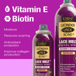 Ebin Wonder Lace Bond Lace Melt Aerosol Spray Vitamin E 180ml