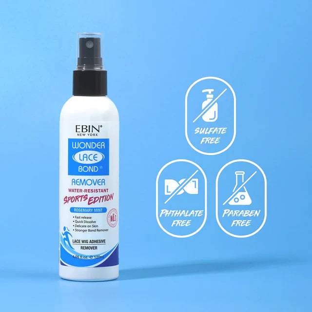 Ebin Wonder Lace Bond Remover Sports Edition 120ML